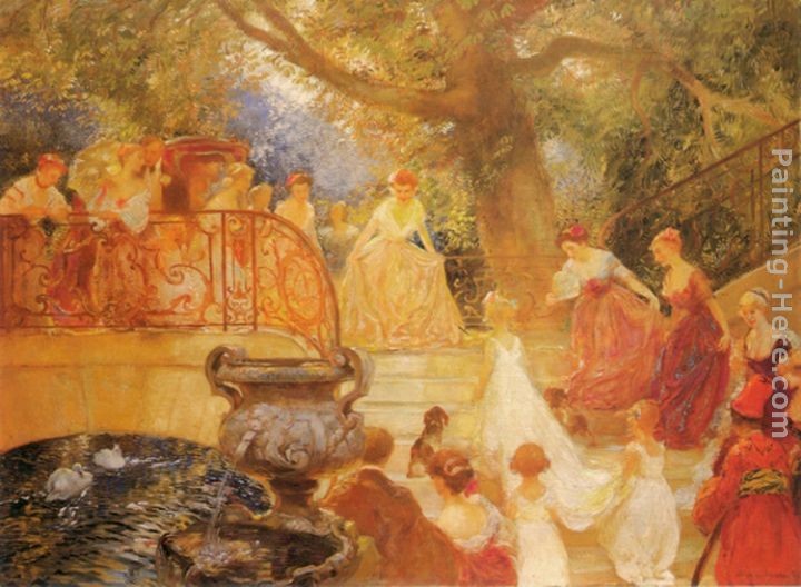 Gaston de Latouche Visit of the Princess Royal